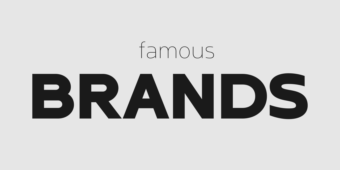 Alicante Sans Fonts Alicante Sans Typeface | Font Design Example for Corporate Design, Branding