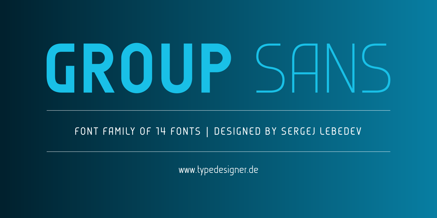 Group Sans Font Family