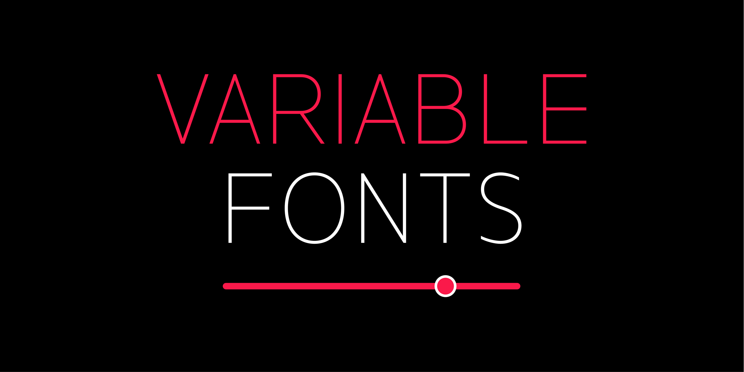 App Sans - variable fonts