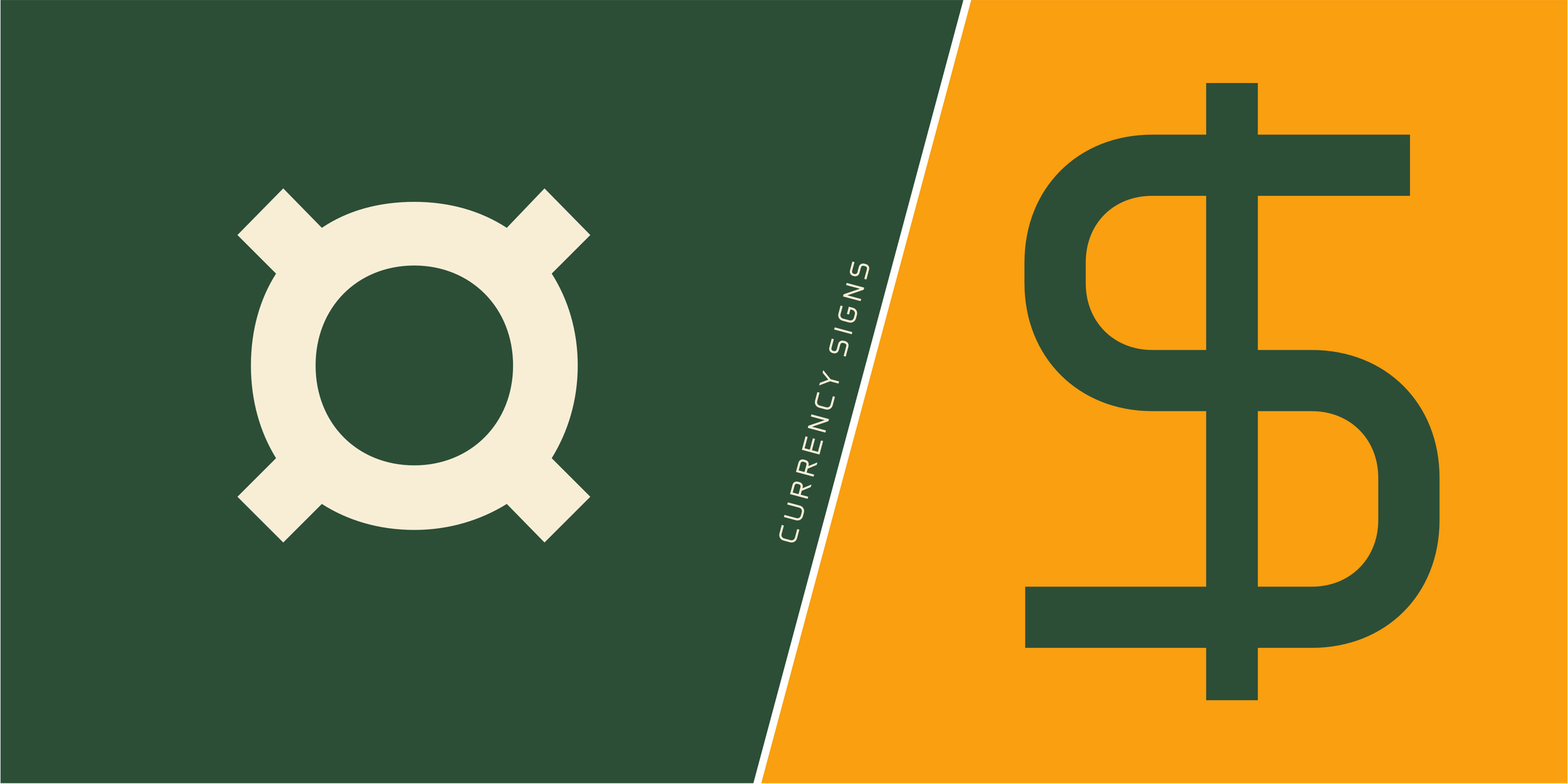 Desk Sans - Type Design of Currency Signs
