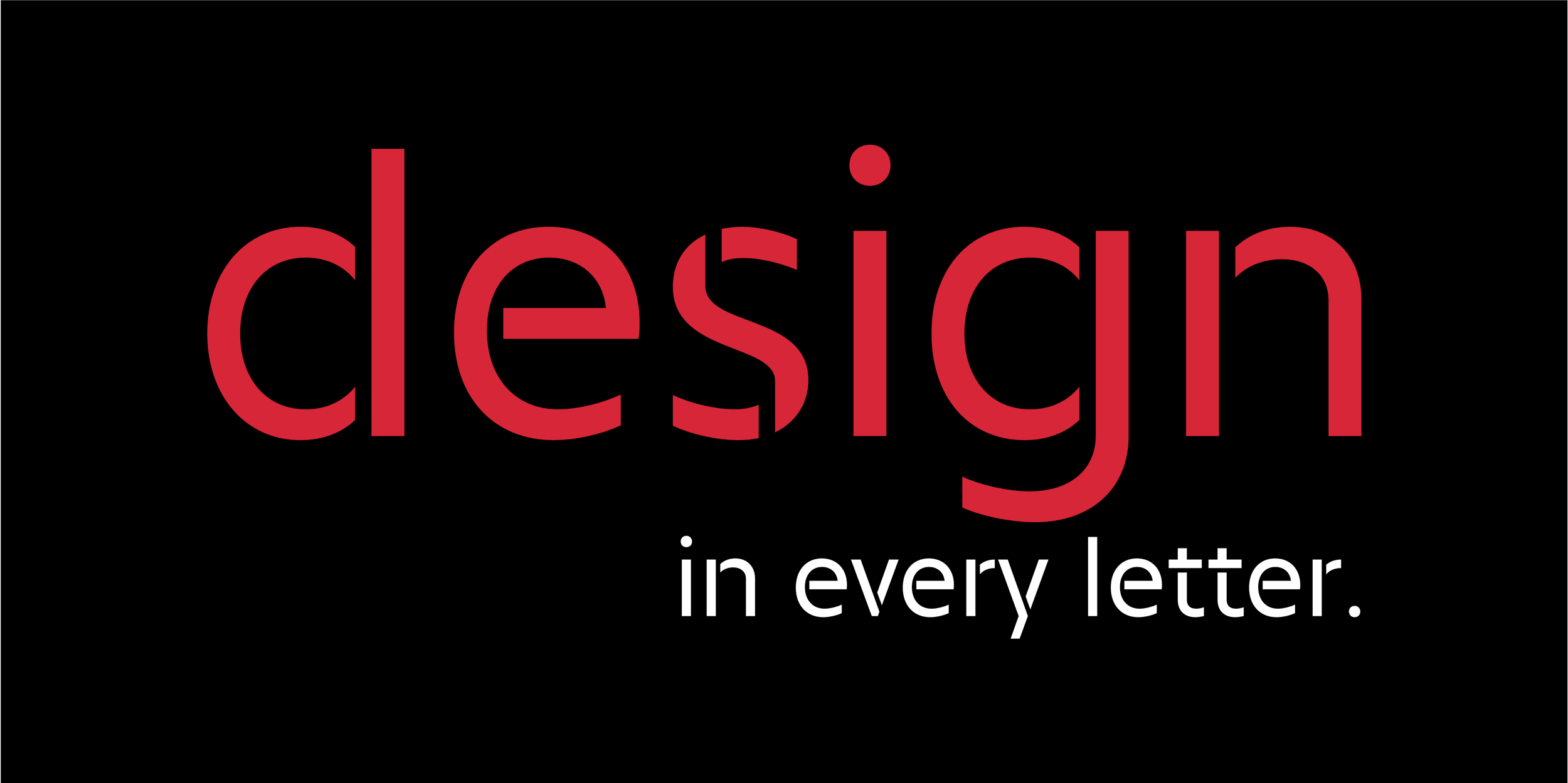 Type Design in every letter